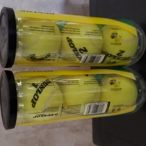 🤾‍♀️SET OF 2 - Dunlop Championship Hard Court Tennis Ball  ( 3 count each)🤾‍♂️ - Picture 2 of 3